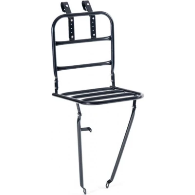 Afbeelding van Falkx Fietsvoordrager PTT Steun Smal Zwart 28 inch