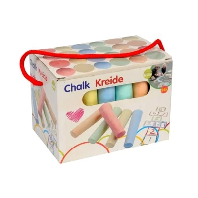 Afbeelding van Eddy Toys Stoepkrijt Bevordert Creativiteit 24 stuks