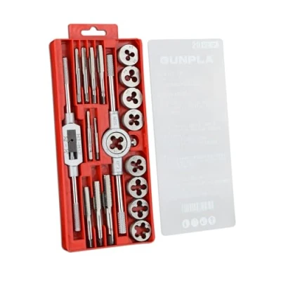 Afbeelding van Gunpla M3 M12, set van 20 hoogwaardige gelegeerde staaldraadsnijders en boren, draadsnijdset metrisch