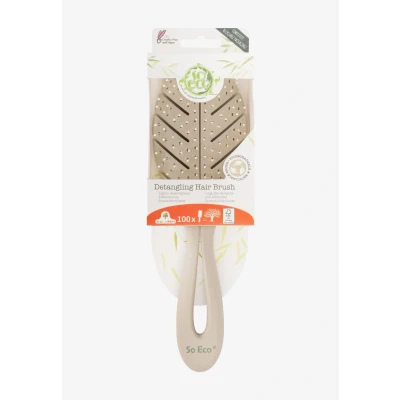 Afbeelding van SO ECO Biodegradable Detangling LEAF Brush Borstel, Maat: One Size, Stone