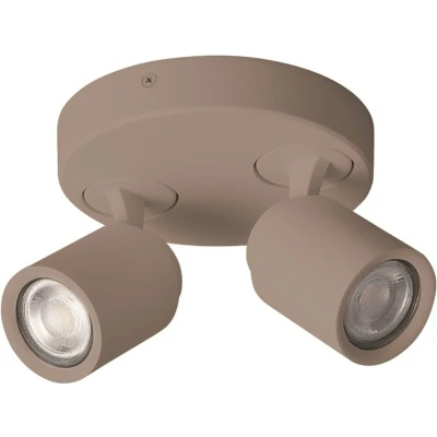 Afbeelding van Freelight Spot Razza 2 lichts Ø 17 cm GU10 beige