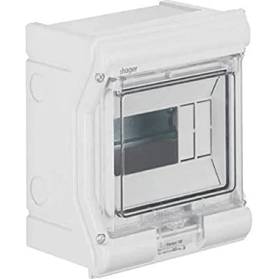Afbeelding van Hager VE106SN Vector verdeler IP65 6 PL E UV o Leit.