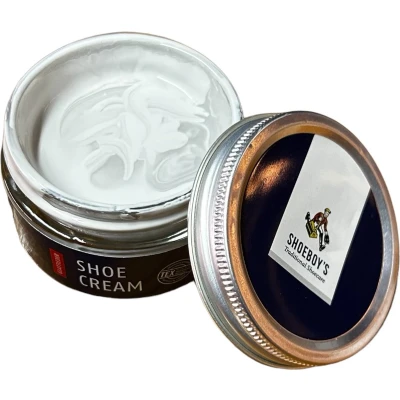 Afbeelding van Shoeboy&#039;S Shoe cream pot Schoencreme voor hoogwaardige soorten gladleer 50ml (004) Linnen