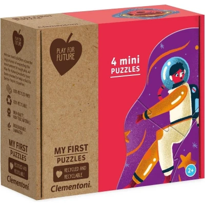Afbeelding van Clementoni Mijn eerste puzzel Over the Moon, Legpuzzel Set 3+6+9+12 Stukjes, 2 3 jaar 20822