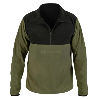Afbeelding van Korum Embossed Microfleece trui XL Vis