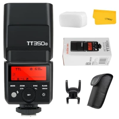 Afbeelding van Godox TT350O 2.4G HSS 1/8000 s TTL GN36 camera Flash Mini Speedlite geschikt voor Olympus/Panasonic spiegelloze digitale (TT350o)