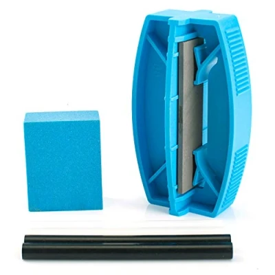 Afbeelding van XCMAN Complete Ski Snowboard Zijrand Tuner Care Kit Zijskishoek Tool+Gummi steen+PTEX Base Reparatie