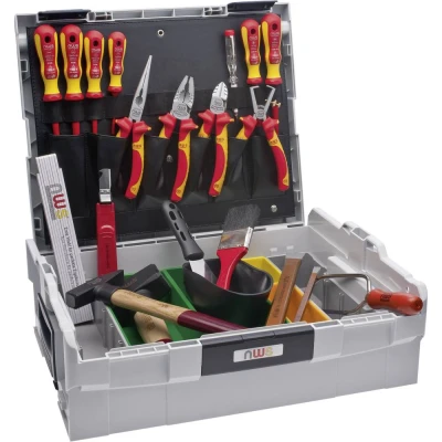 Afbeelding van NWS Sortimo L BOXX 327 23 Gereedschapsset Elektricien Incl. koffer delig