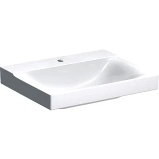 Afbeelding van Geberit Xeno2 meubelwastafel wit KeraTect (60 x 48 cm) 1 kraangat,