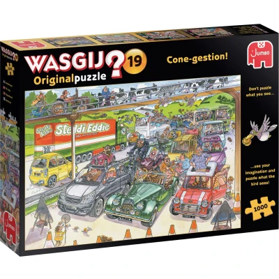 Afbeelding van Wasgij Original 19 Pitstop! 1000 stukjes puzzel
