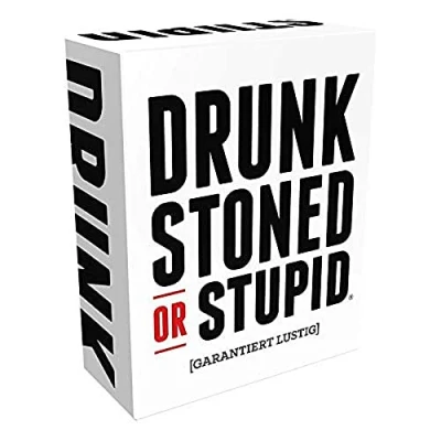 Afbeelding van Cojones Production, Drunk, Stoned or Stupid, Partyspel, Kaartspel, 4 99 spelers, vanaf 18+ jaar, 30+ minuten, Duits