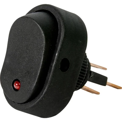 Afbeelding van HP Autozubehör 28474 Auto wipschakelaar 12 V 16 A 1x uit/aan Continu 1 stuk(s)