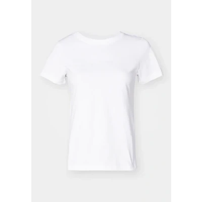 Afbeelding van Calvin Klein Jeans Institutional Graphic SLIM TEE Tshirt basic, Dames, Maat: XL, Bright white