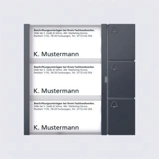 Afbeelding van Siedle btm 650 03 ag bustoetsmod 210004909 00