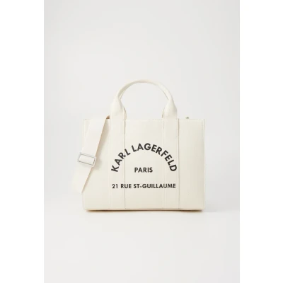 Afbeelding van KARL Lagerfeld Square TOTE Unisex Handtas, Dames, Maat: One Size, Natural
