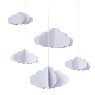 Afbeelding van Ginger ray feestversiering wolken