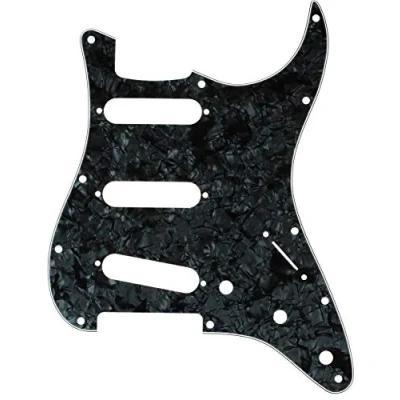 Afbeelding van Fender 11 Hole Modern Style Stratocaster SSS Pickguard Black Pearl slagplaat voor