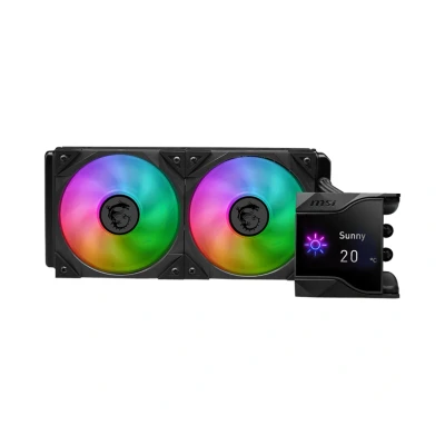 Afbeelding van MSI MPG CORELIQUID D240 koelsysteem voor computers Processor Kit vloeistofkoeling Zwart 1 stuk(