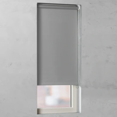 Afbeelding van Rolgordijn Smooth Smart Verduisterend Light Grey 120x190 (Grijs)