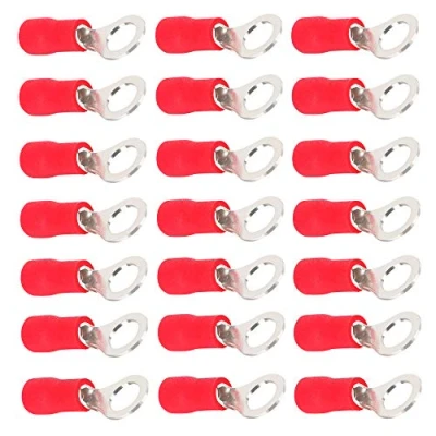Afbeelding van Mintice 100 Stuks Crimp Connectors Elektrische Draad Terminals Connectoren Geïsoleerde Kabelschoenen Knelverbinders Knelverbindingen 16 22 AWG M5
