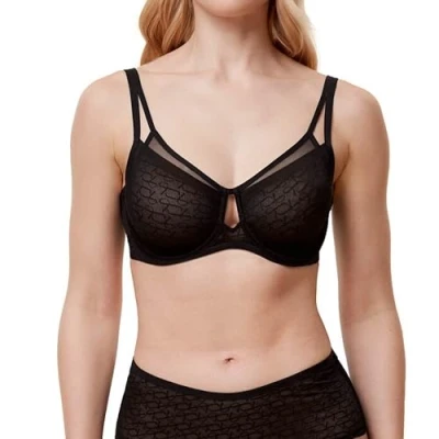 Afbeelding van Triumph Signature Sheer Beugel BH, Dames, Maat: 70D, Black