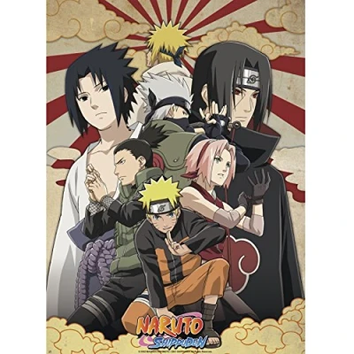 Afbeelding van ABYstyle NARUTO SHIPPUDEN Poster &quot;Shippuden Group # 2&quot; (52x38)