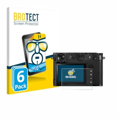 Afbeelding van BROTECT Screenprotector voor Fujifilm GFX 100RF Folie Beschermfolie transparant (6 Stuks)
