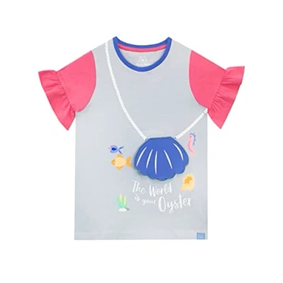 Afbeelding van Harry Bear Meisjes T Shirt Zeemeermin Veelkleurig 116