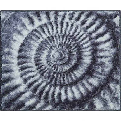 Afbeelding van Grund Badmat, Ultrazacht en absorberend, Antislip, 5 jaar garantie, AMMONA, WC sjabloon o.A. 50x60 cm, Grijs