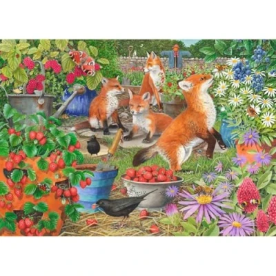 Afbeelding van House of Puzzles Foxy Ladies 1000 Piece Jigsaw Puzzle