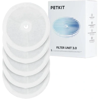 Afbeelding van PETKIT® Drinkfontein Filters Navulling Set: 5 Stuks Voor katten en Honden