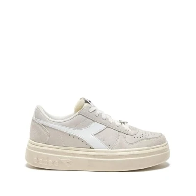 Afbeelding van Diadora Magic Bold Suede Wn, gymschoenen voor dames, Wit, 37 EU
