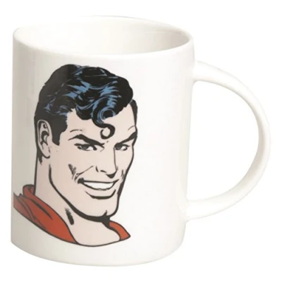 Afbeelding van Excelsa Super Helden mok Superman, 8,9 x 9 cm, Bianco