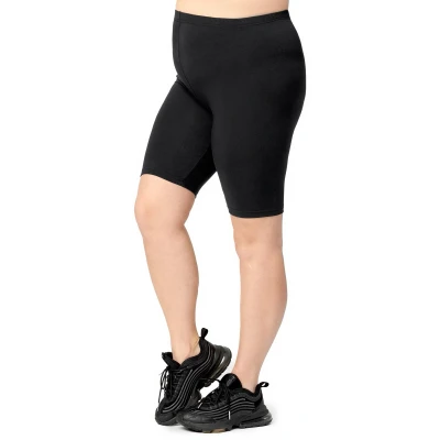 Afbeelding van Merry Style Leggings Grote Maten Dames Kort Katoen DonkerMelange 3XL MS MS10 456 LE