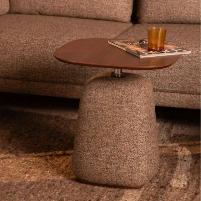 Afbeelding van Dutchbone Bijzettafel Shelly Cinnamon