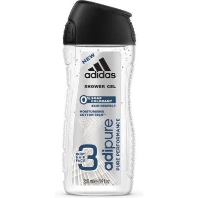 Afbeelding van Adidas Men Douchegel Adipure Pure Performance 250 ml