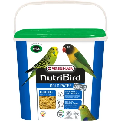 Afbeelding van Versele Laga Nutribird Gold Patee Parkieten En Kleine Papegaaien Vogelvoer 5 kg