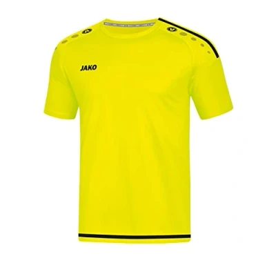 Afbeelding van Shirt Striker 2.0 KM Fluogeel/zwart / 152