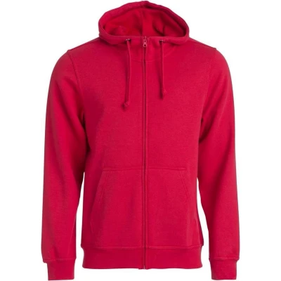 Afbeelding van Clique Basic Hoody Full Zip 021034 Rood
