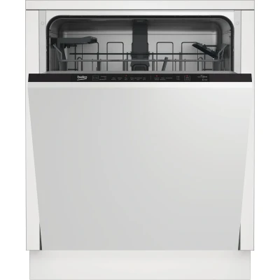 Afbeelding van Beko BDIN16420 inbouw vaatwasser 14 couverts
