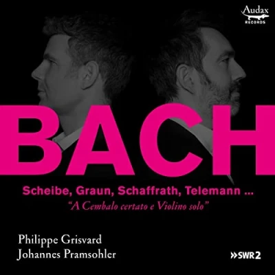 Afbeelding van Johannes Pramsohler &amp; Philippe Grisvard A Cembalo Certato E Violino Solo (3 CD)