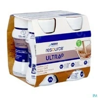 Afbeelding van Resource Ultra+ Koffiesmaak 4x125ml Nf