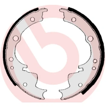 Afbeelding van Brembo Remschoen set S A6 501