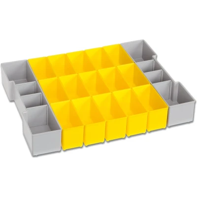 Afbeelding van BS Systems indelingsset voor L Boxx 102 geel/grijs