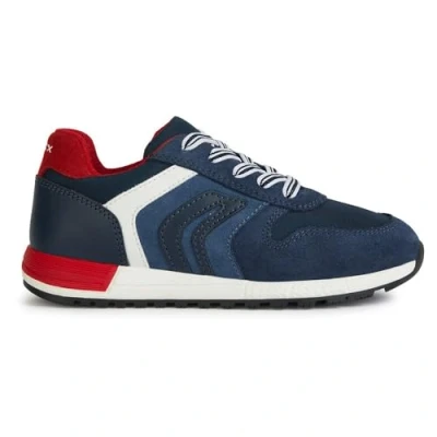Afbeelding van Geox J ALBEN Boy B Sneaker, Navy/AVIO, 32 EU, Navy Avio, EU