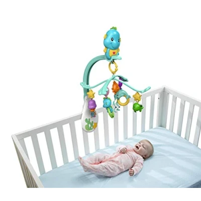Afbeelding van Fisher Price Muziekmobiel 3 in 1 Zeepaardjes