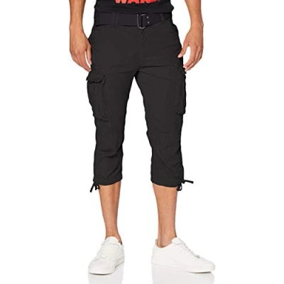 Afbeelding van Schott Trranger Shorts, Heren, Maat: 32, Black