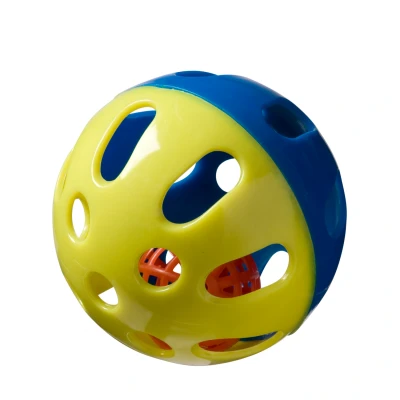 Afbeelding van Adori Knaagdierspeeltje Speelbal Plastic Multi Color Speelgoed Ø9 cm