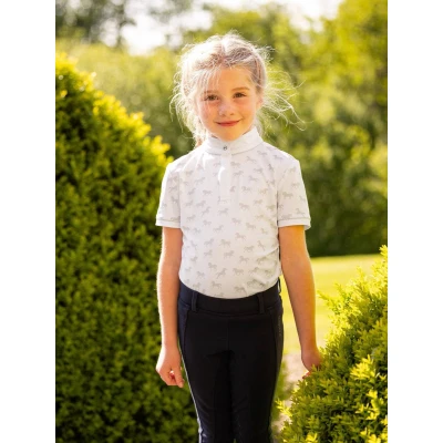 Afbeelding van LeMieux Wedstrijdshirt Mini Bella Wit 5 6 Jaar