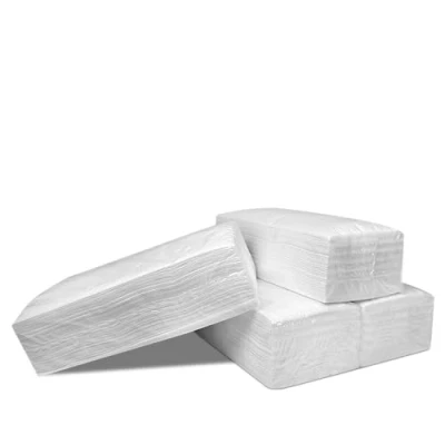Afbeelding van Zigzag papieren handdoek, gelamineerd, dubbellaags, 600 stuks